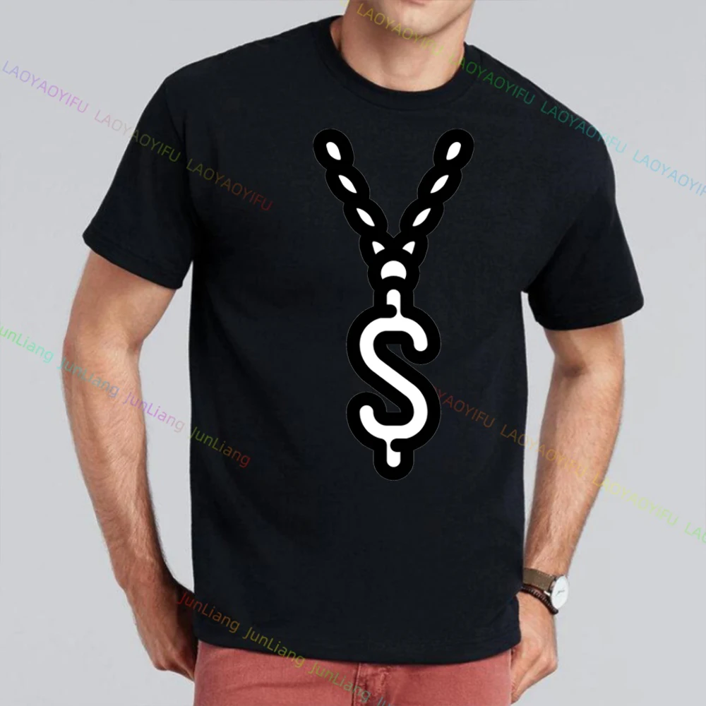 Dollar Sign $$ Mens Clothes Funny Retro Men's Shirts Y2k Women's T-shirt Short Sleeve Tee Harajuku Vintage Tops Streetwear Top