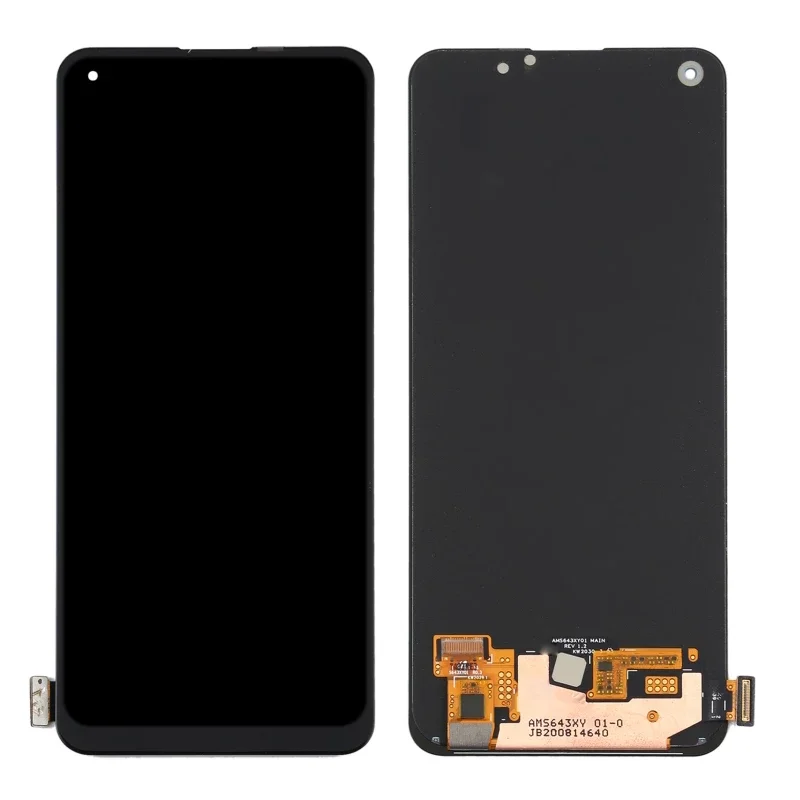 

6.43" Original For Oppo Reno5Z CPH2205 LCD Display Touch Screen with Fingerprint, For Oppo Reno5Z Reno 5Z LCD Replace 100% Test