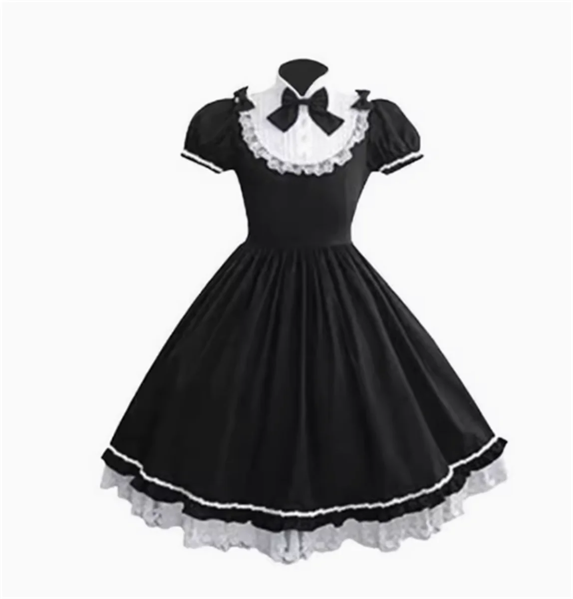 

Lolita Dress Summer Maiden Maid Vintage Young Girls Lace