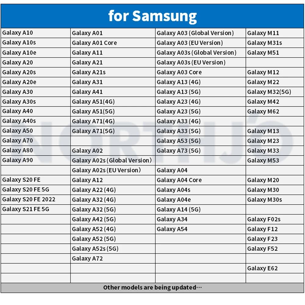 50 Pcs For Samsung Galaxy A04 Core A04s A04e A14 A34 A54 4G 5G Tempered Glass Film Full Covering Silk Printing Screen Protector