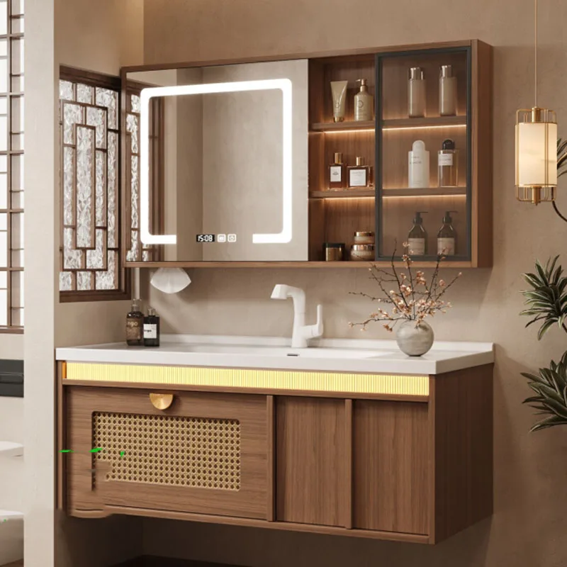 

Wooden Organizer Bathroom Cabinet Storage Toilet Partitions Display Luxury Cupboard Decorations Archivadores Hotel Furniture