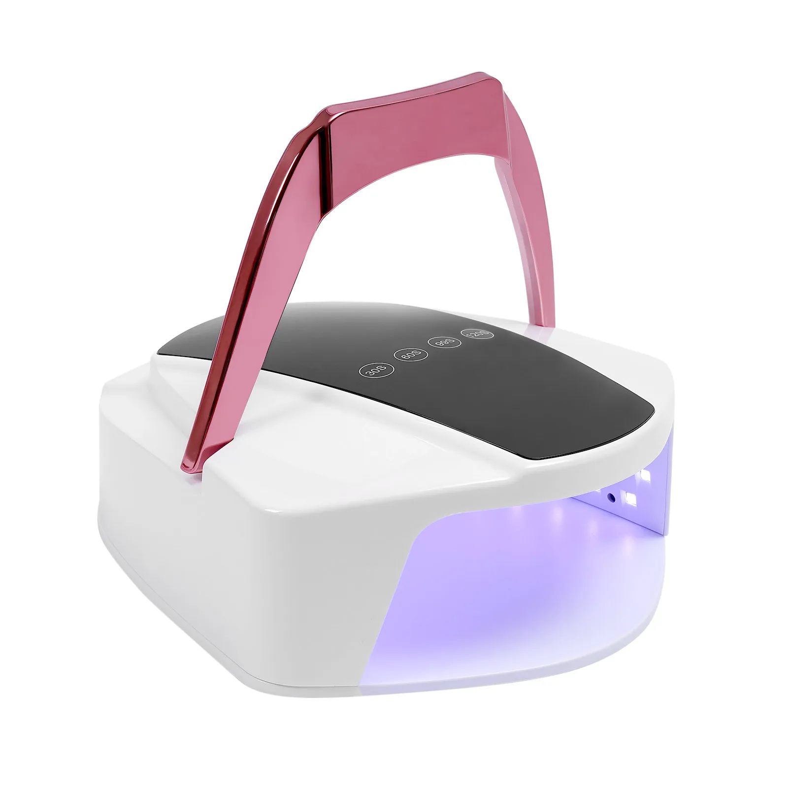 96W Faster Gel Nail Dryer Nail Light Manicure Rechargeable Cordless UV LED Nail Lamp with 4 Timer Smart Sensor 110V