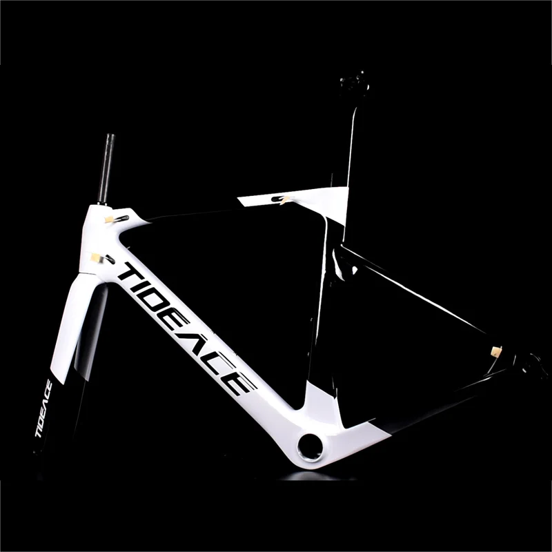 Carbon Road Frame Cycling Aero V Brake Max 28C Tire T800 Carbon Road Frameset