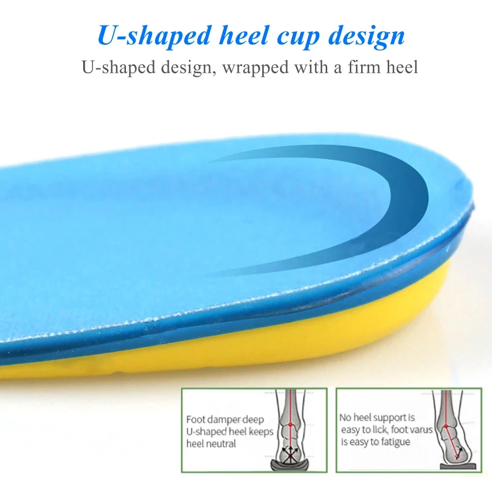 Silicone Heel Cups for Heel Spur Pain Relief Plantar Fasciitis Support Foot Heel Pads for Shoes Woman Man Inserts Gel Insoles
