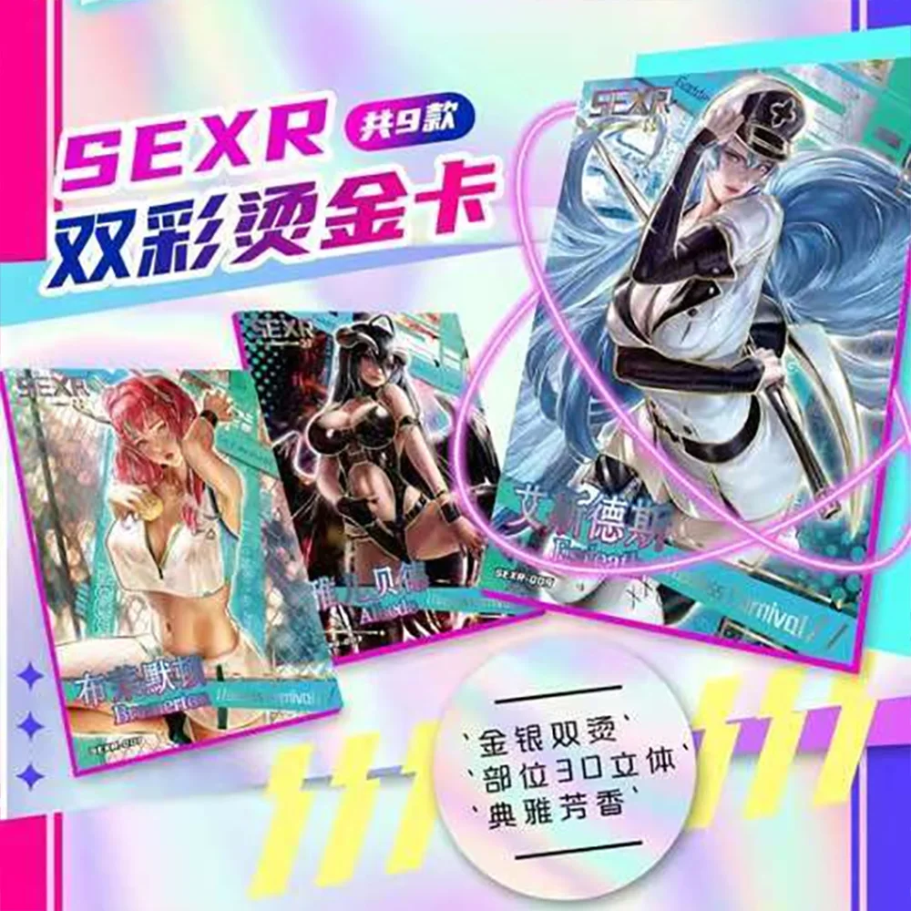 New Goddess Story Collection Card Virtual Plan Goddess Carnival Booster Box Girl Swimsuit Bikini Tcg Game Card Children Toy Gift