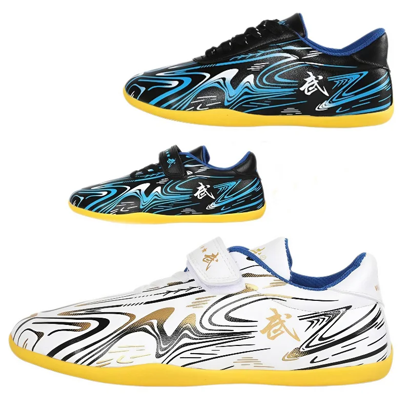 

USHINE Chinese Martial Arts Shoes Tai Chi Shoes Men/Women Kung Fu Tai Chi Practice Taekwondo Sneakers Comfortable