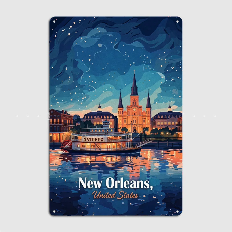 Miami Travel Poster Art Metal Custom Sign Living Room Wall Indoor Decor Room Decoration Bedroom Posters Home Decor