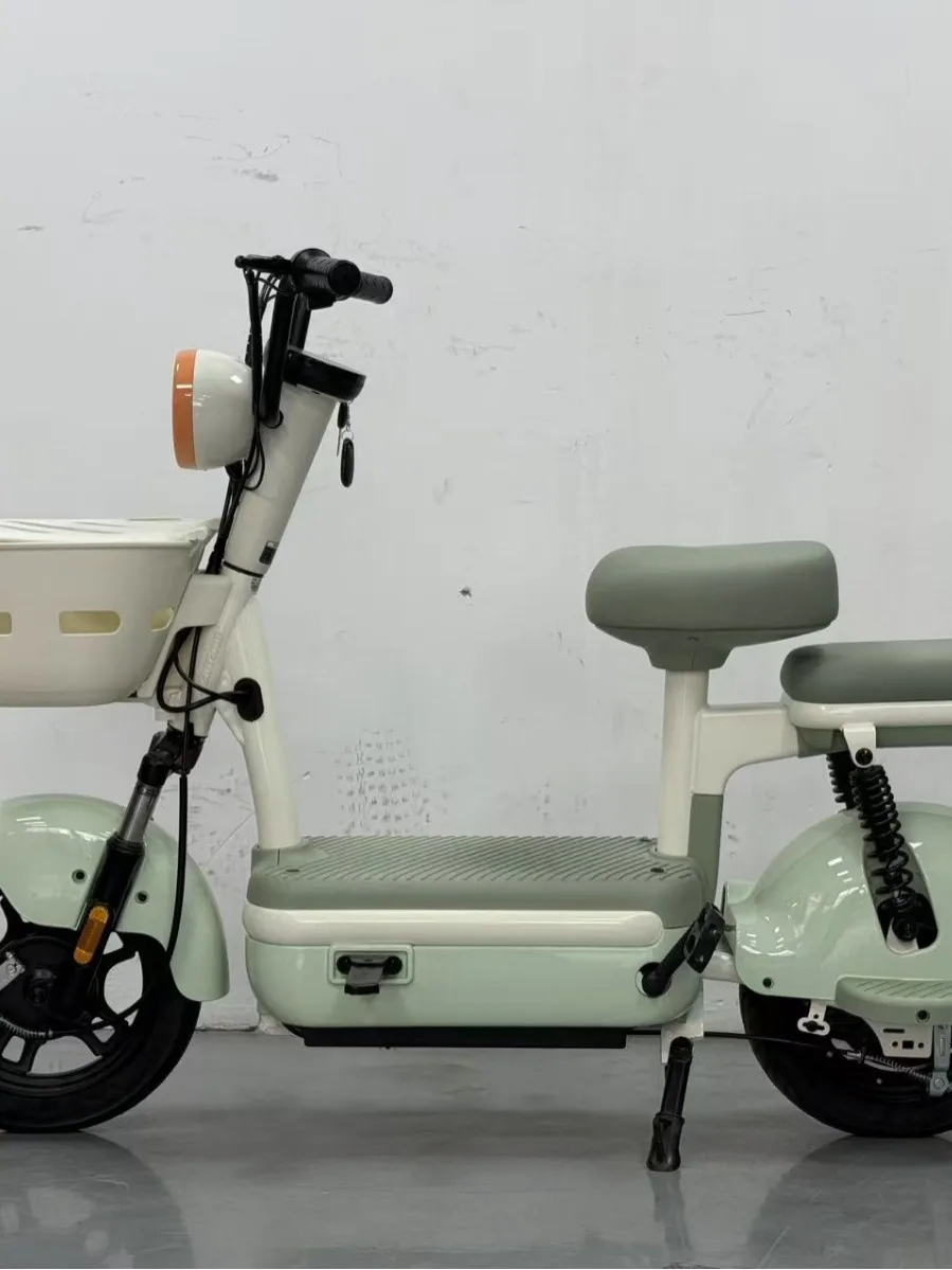 New electric bicycles directly from the manufacturer, two-seat electric vehicles, small lithium battery battery cars, with front