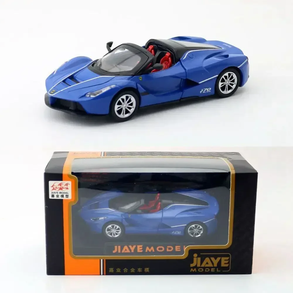 1:36 Ferraris Laferrari convertible Toy Alloy Car Diecasts & Toy Vehicles Sound and light Car Model Collection Car Toys