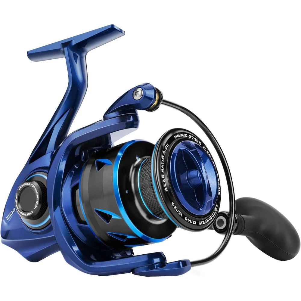 

Saltwater Spinning Reel - IPX6 100% Waterproof – Up to 55LBs Max Drag Fishing Reel - 6.2:1 High Speed,Resistance Bearing System