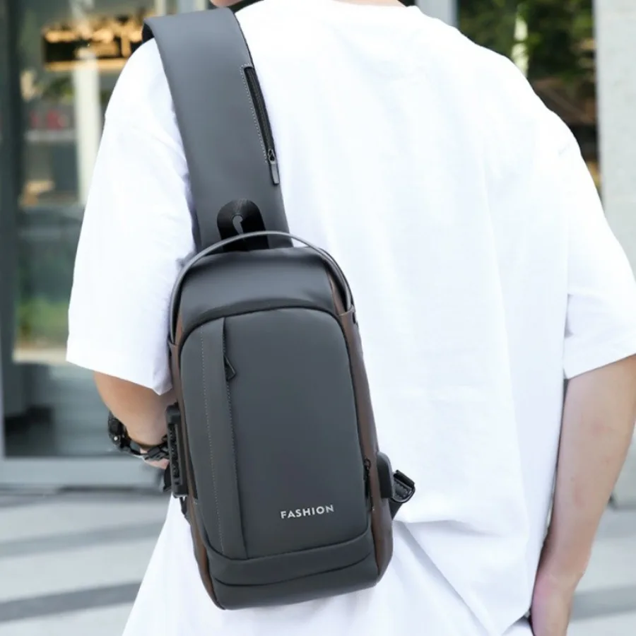 

Fashion Texture Casual Chest Bag Oxford Texture Foreign Simple Backpack Trendy Foreign Waist Bag Crossbody Women's Bags