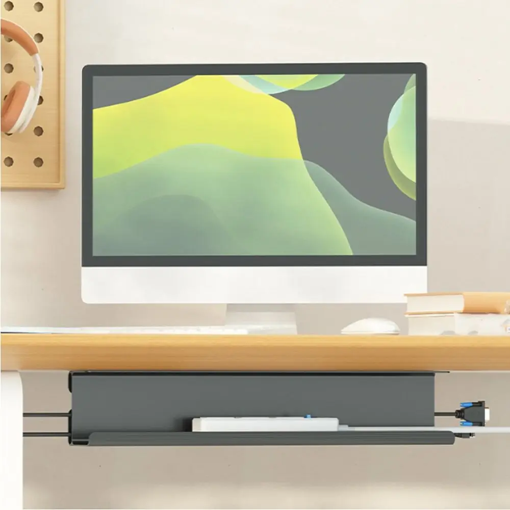 لا أثر تحت الطاولة كابل صينية لهب اتسعت إدارة الكابلات صينية سلك بلاستيكي ذاتية اللصق مكتب الكمبيوتر