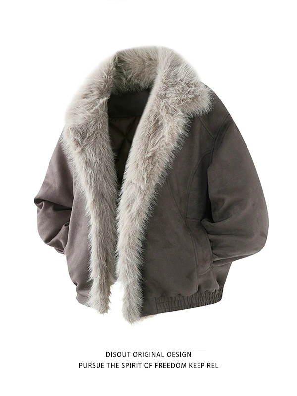 

Американская утепленная зимняя хлопковая куртка для мужчин, модная, в стиле High Street, теплая, на флисовой подкладке, с капюшоном, молодежная