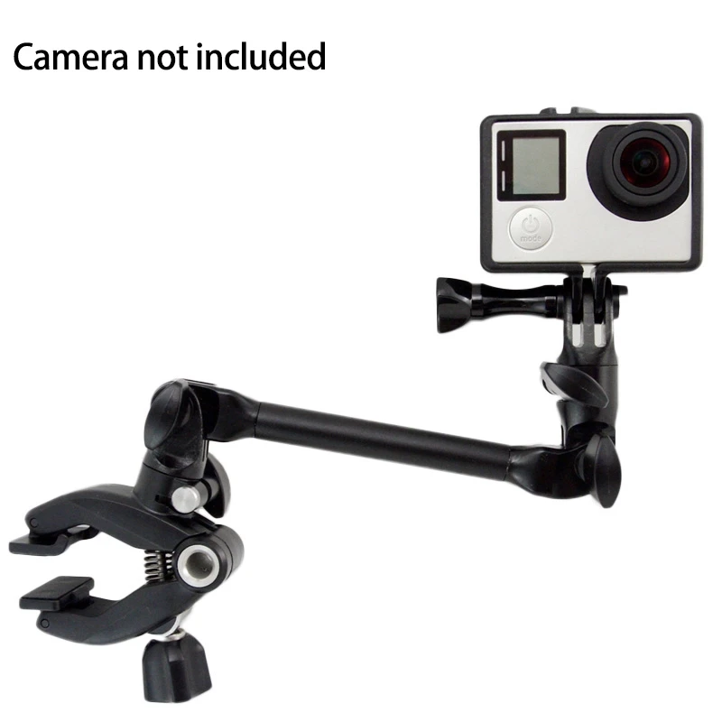 Adjustable Instrument Guitar Music Jam Mount Rotating Stage Clamp for GoPro Hero 8 7 6 5 3 4 SJCAM Xiaoyi GoPros Part