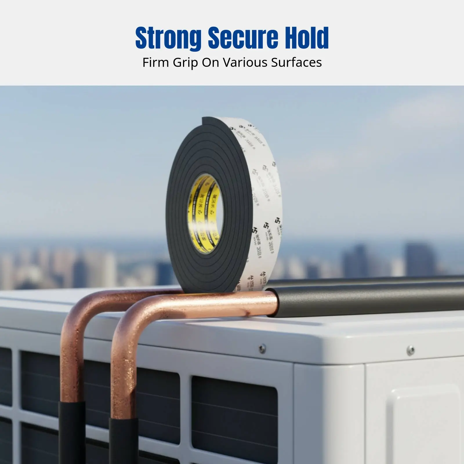 

Термоизоляционная лента из ЭВА-пены, прочная, водонепроницаемая, звукоизоляционная, для солнечных кондиционеров, труб отвода конденсата