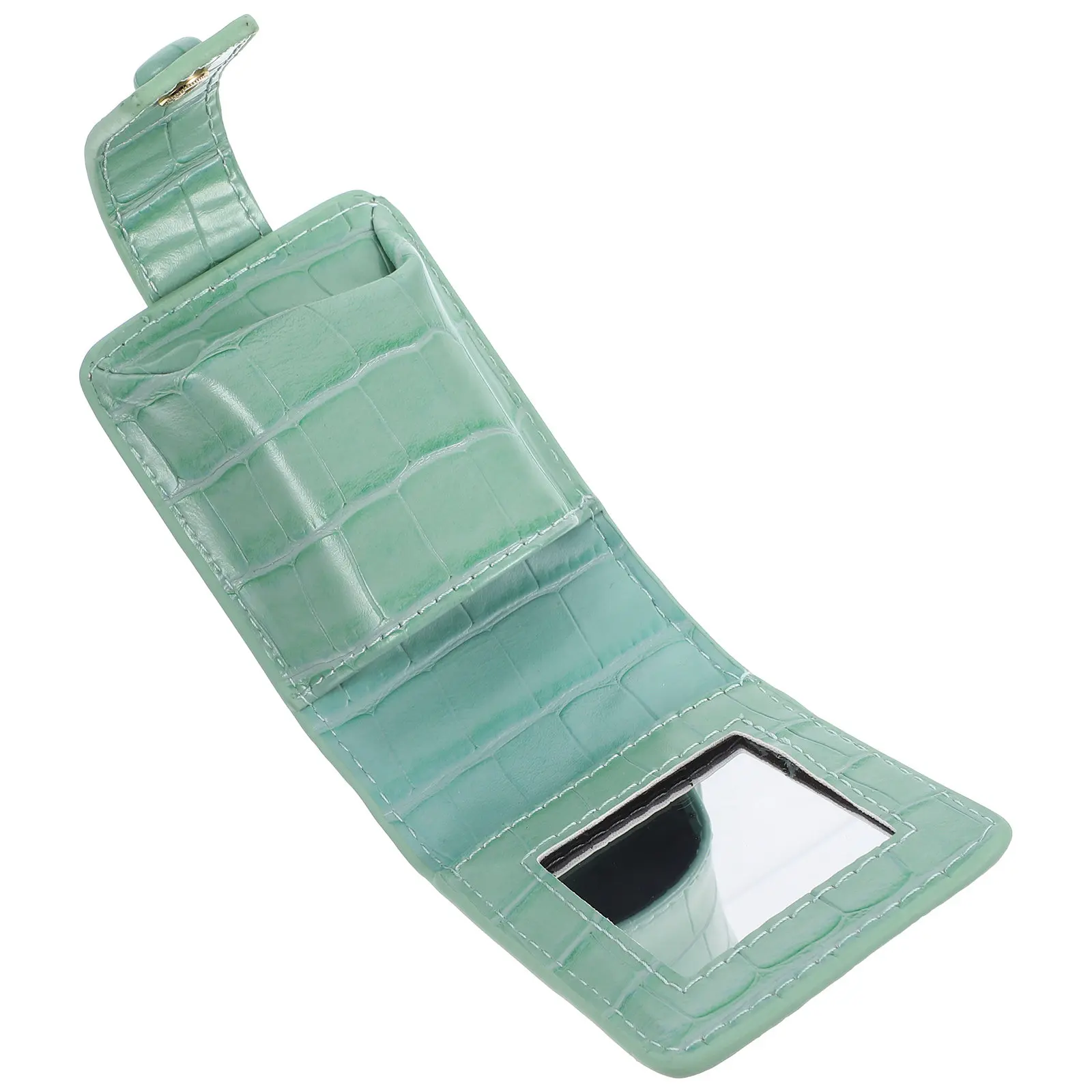 

Компактный футляр для помады с зеркалом, набор из 3 предметов, дорожная косметичка для женщин, футляр для помады для использования в дороге