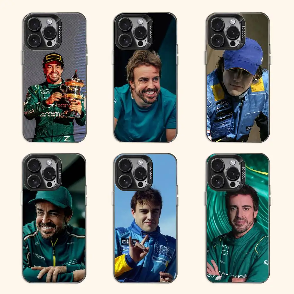 

Spanish Racer F-Fernando A-Alonso Phone Case For IPhone 17 16e 16 15 14 13 12 11 Pro Max X XR XS MAX Back Cover