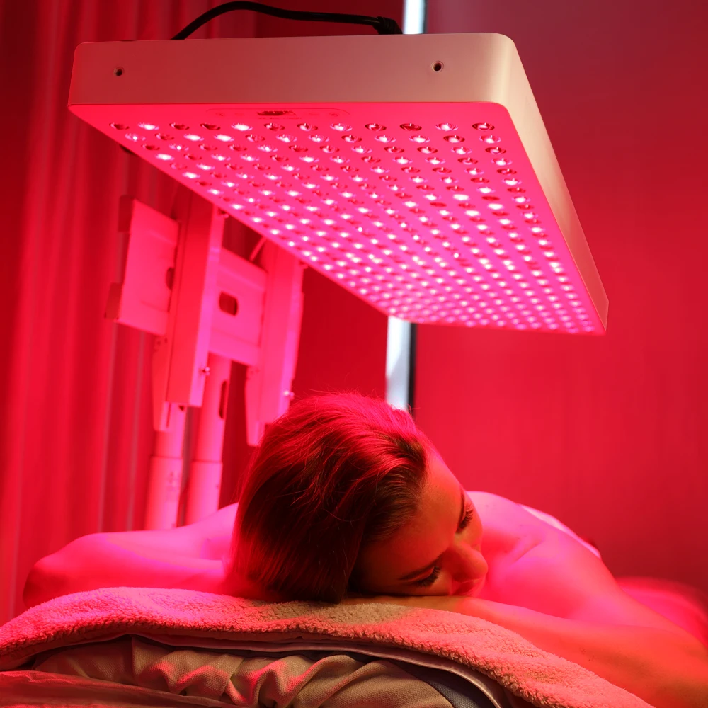 BC Custom Desktop Body Red Light Therapy Panel with Standing 300LEDs 660nm/850nm High-Power Commercial Use Home Use