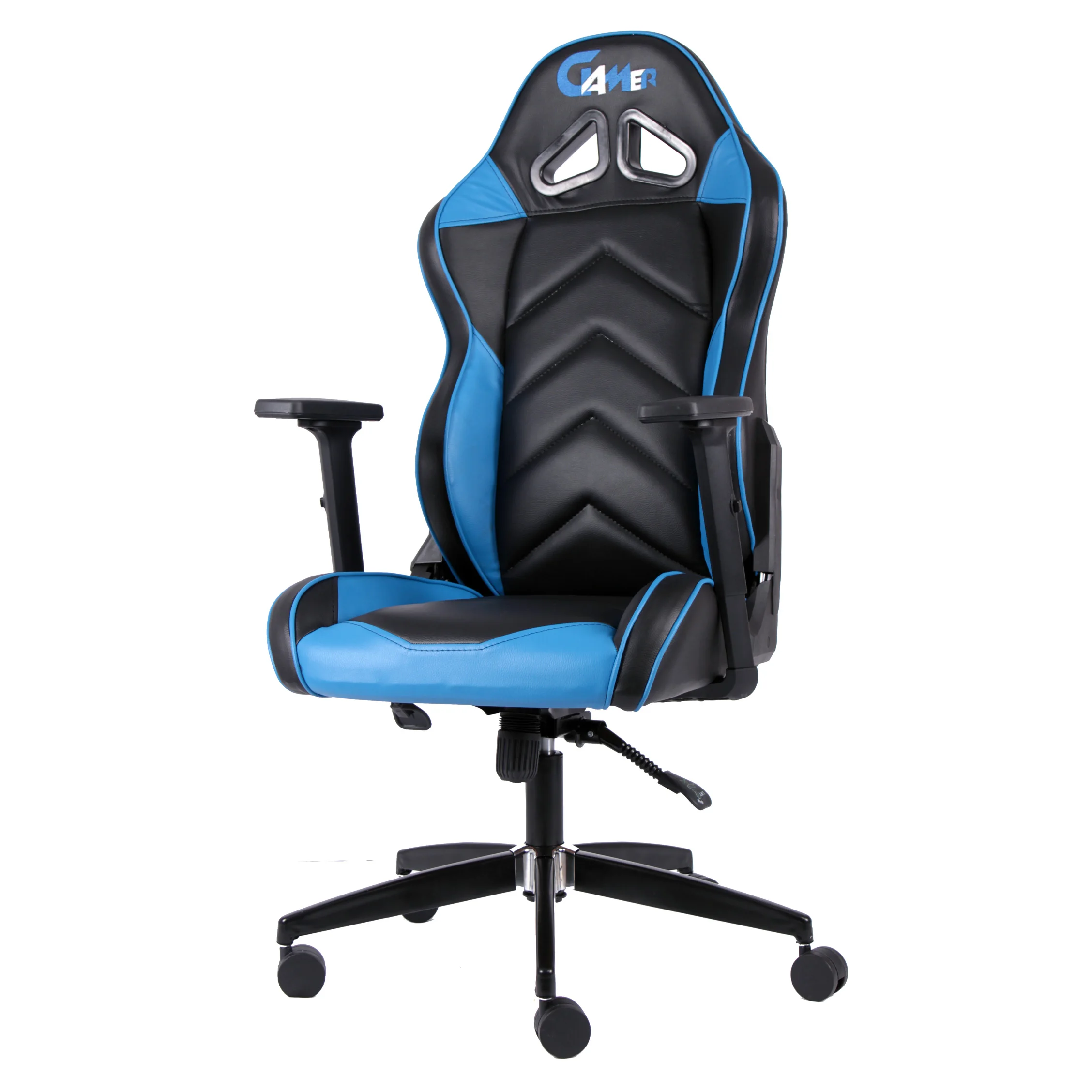 Turkish High Back Customized Blue Gaming Swivel PC Computer Chairs Faux Leather Racing Gaming Office Chair