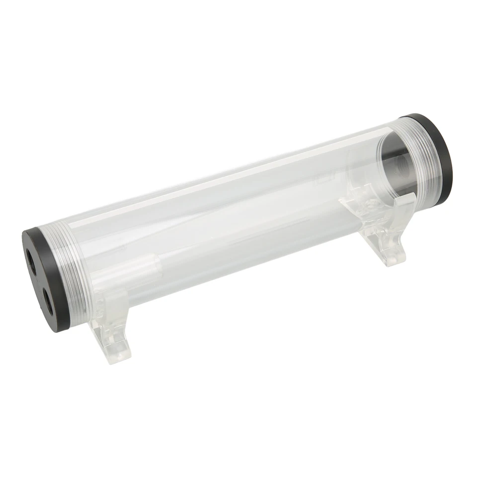 Waterkoeling Tank Reservoir 50mm Diameter G1 / 4 Draad Waterkoelsystemen DIY Extra Lange Cilinder Watergekoelde Tank voor Computer Koeling(190mm
