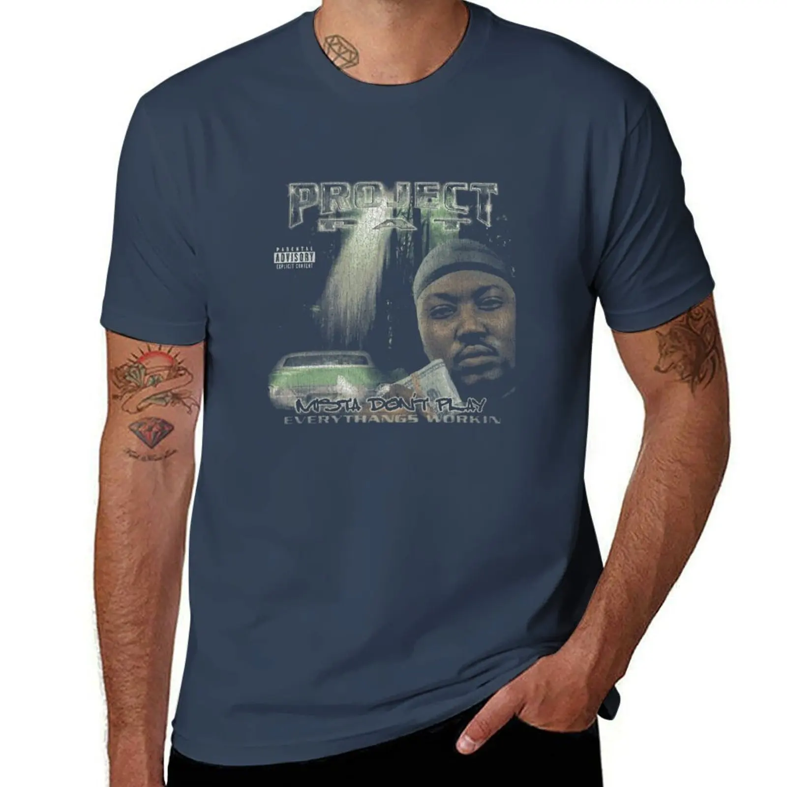 Project Pat Mista Don't Play Everythangs Workin Vintage Bootleg T-Shirt Quick Dry Travel T-Shirt