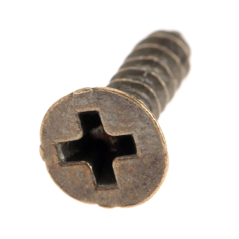 200Pcs/set M2 Phillips Plain Furniture Flat Round Countersunk Head Screws Self-Tapping Screws and Bolts Woodworking Tool M2x 6mm