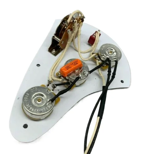 Prewired Pickguard 7 way Multifunction Switch Wiring Configuration Copper 250K 500K