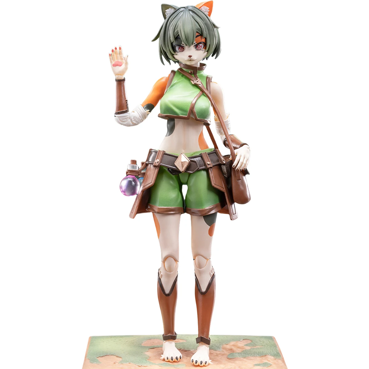 HiPlay LADoTOYS 1/12 Adventure Squad Calico Cat Girl Tonia Tigris Herbalist Version Actionfiguren