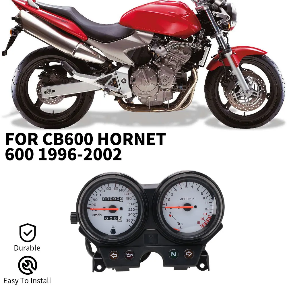 

Motorcycle Tachometer Speedometer Speedo Meter Gauge For HONDA CB600 Hornet 600 1996 1997 1998 1999 2000 2001 2002 Street Bike