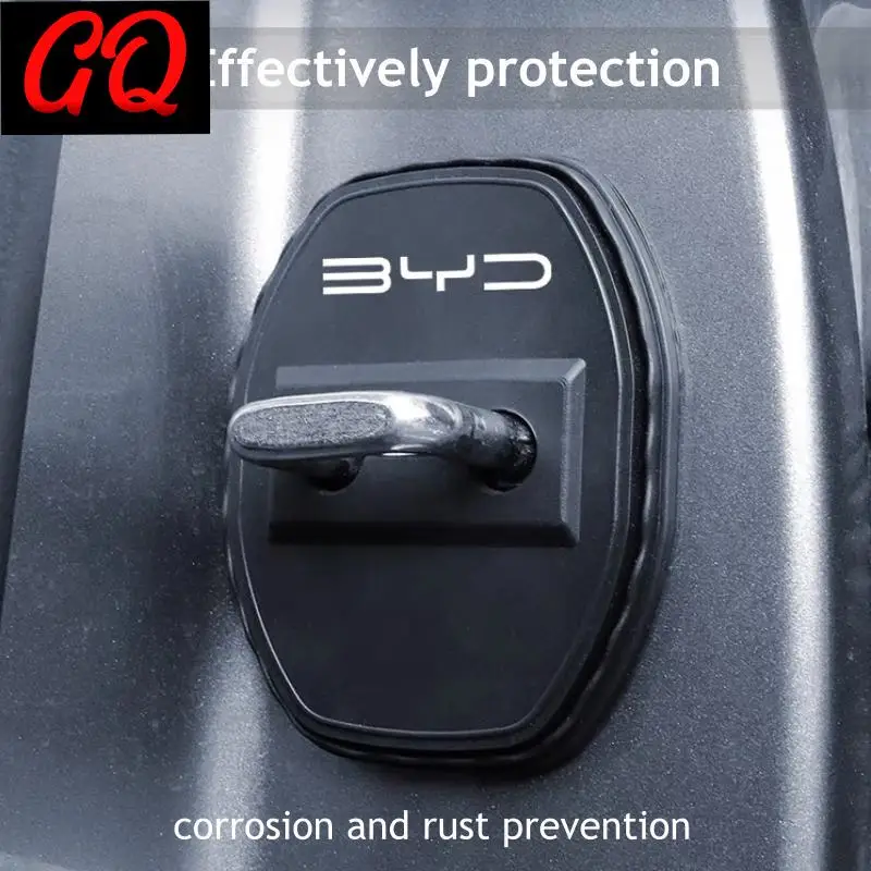 ل BYD سونغ برو سيليون 5 DMi 2025 2024 قفل باب السيارة واقية غطاء سيليكون الملحقات