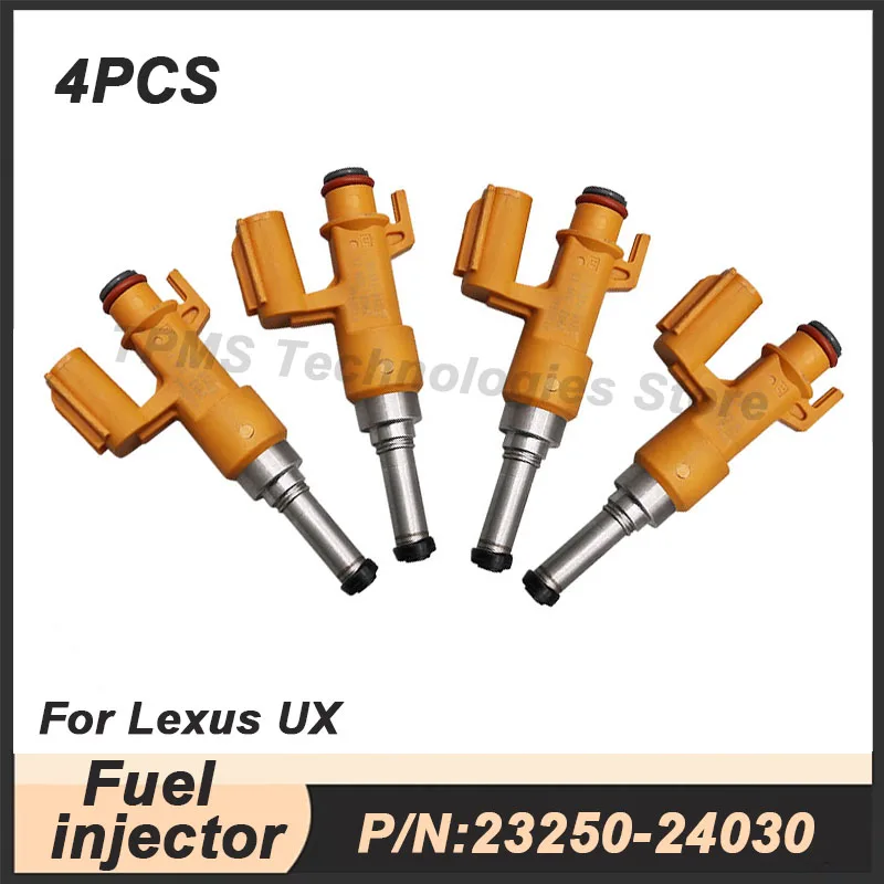 

23250-24030 4PCS Fuel injector For Lexus UX Iniettore di carburante 250h Full Hybrid 135kW 184 HP