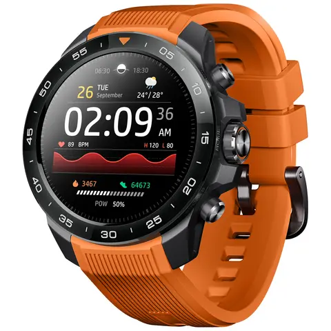 Mibro GS Explorer S 스마트워치 세라믹 베젤 10ATM 방수 블루투스 통화 GPS 위치 추적 군용 등급 150+ 스포츠 모드 남녀용 스마트워치