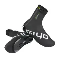 Impermeable a prueba de viento polar cálido ciclismo bloqueo cubiertas de zapatos reflectantes chanclos de bicicleta invierno bicicleta de carretera zapatos cubierta Protector