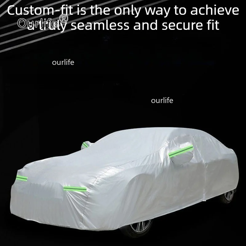 For Voyah Taishan X8 2026 Car Cover Waterproof Windproof Anti-UV Outdoor Indoor Vehicle Protector Car Protective Accessories