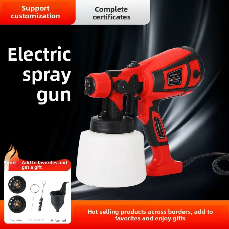 

Electric spray gun, high pressure, portable latex paint sprayer, direct sales by the manufacturer