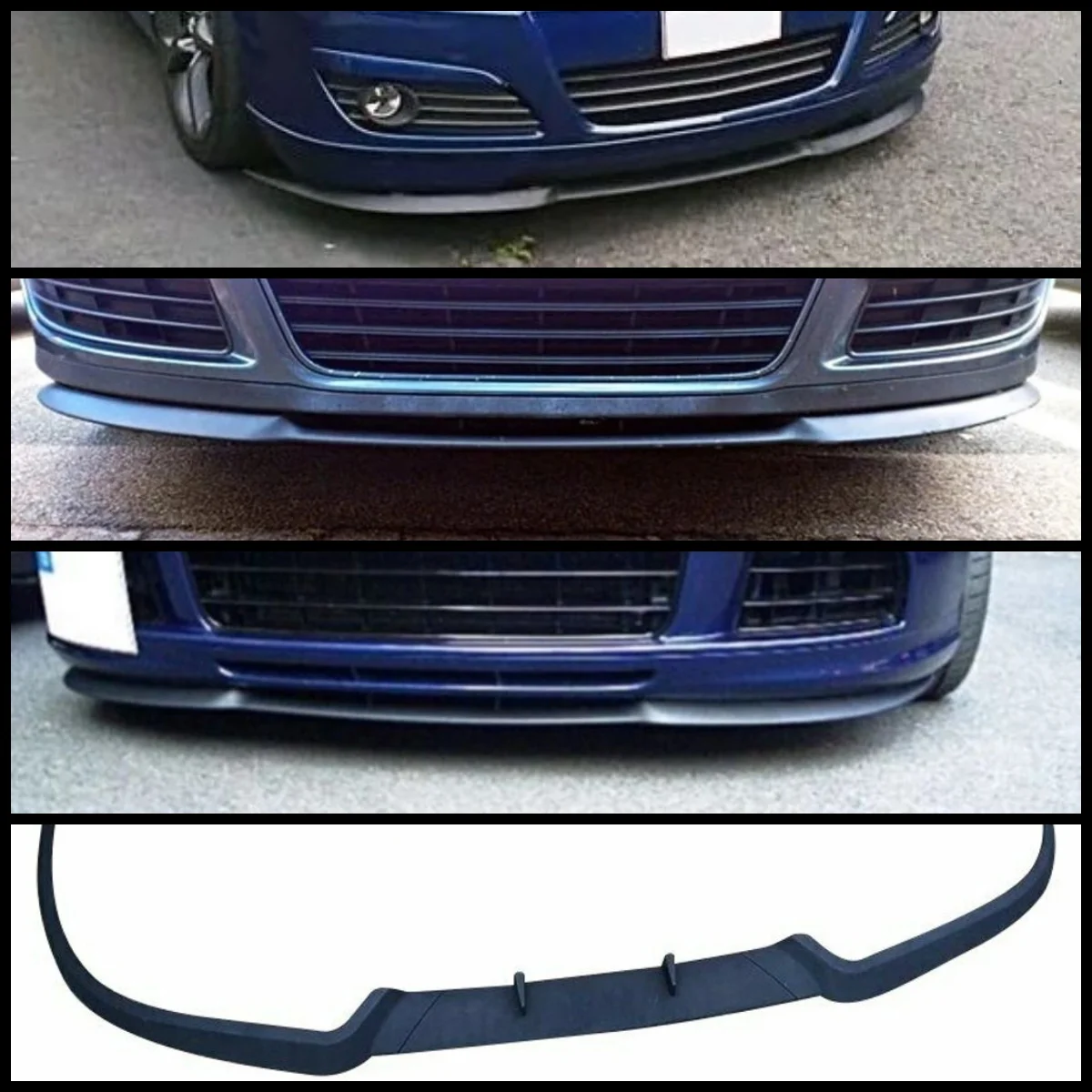 FOR CUPRA FRONT LİP ALL TOOLS UYGULANABİLİR (3 Piece) DIFFUSER BUMPER LIP SPOİLER BODY UNIVERSAL MODIFIED TUNNING