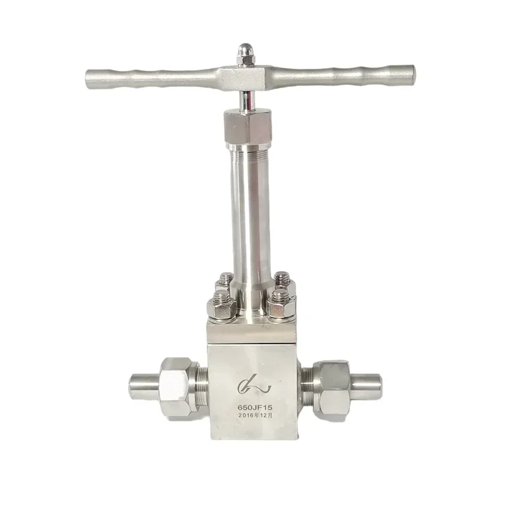 

ChuanLi DJ21W-320P Cryogenic High Pressure Globe Valve LN2 LAr LO2 LNG High Pressure Cryogenic Globe Valve