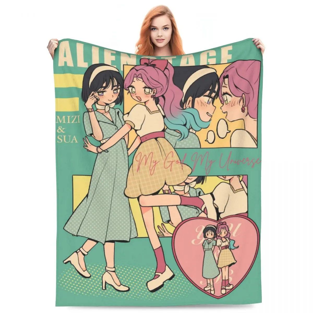 

Одеяла в стиле аниме на заказ, теплое фланелевое одеяло с героями мультфильмов для дивана, спальни, постельные принадлежности