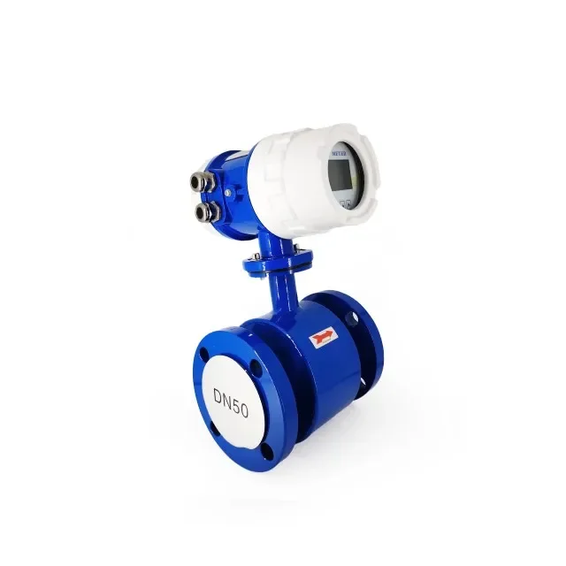 Taijia insertion type electromagnetic flow meter pvc dn100 electromagnetic flowmeter slurry