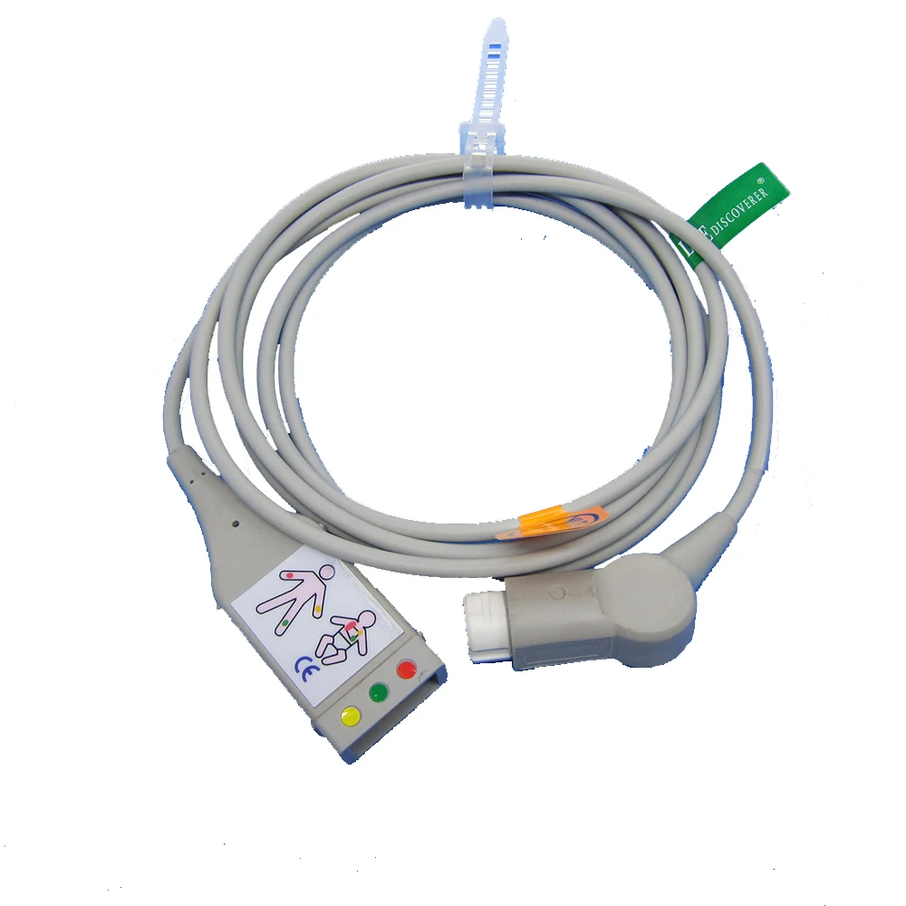 Compatible With PHI*LI*PS ECG 5-leads Trunk Cable For 3-5 Leads Patient Monitor