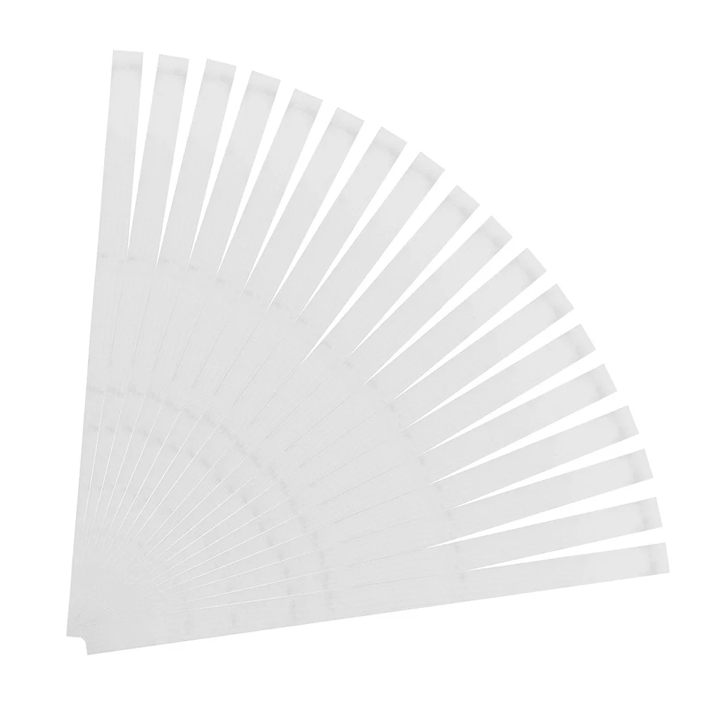 

40Pcs Book Binding Tape Mesh Backing Strong Adhesive Strips for File Album Repair Textbook Binding Glue Glue Strips for Books