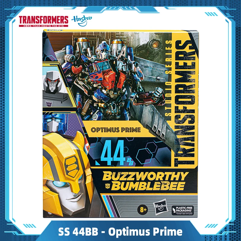 

Трансформеры Hasbro Buzzworthy Bumblebee Studio Series 44BB Optimus Prime, игрушки в подарок F7124