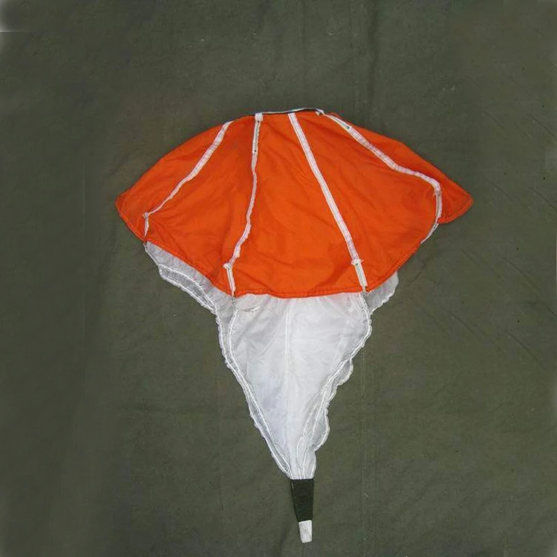 1PCS Tiny Pilot Chute Model 1meters Diameter Toy​ Dropping Parachute Cloth Spring-Launched Nylon Canopy for RC Airplane/Drone