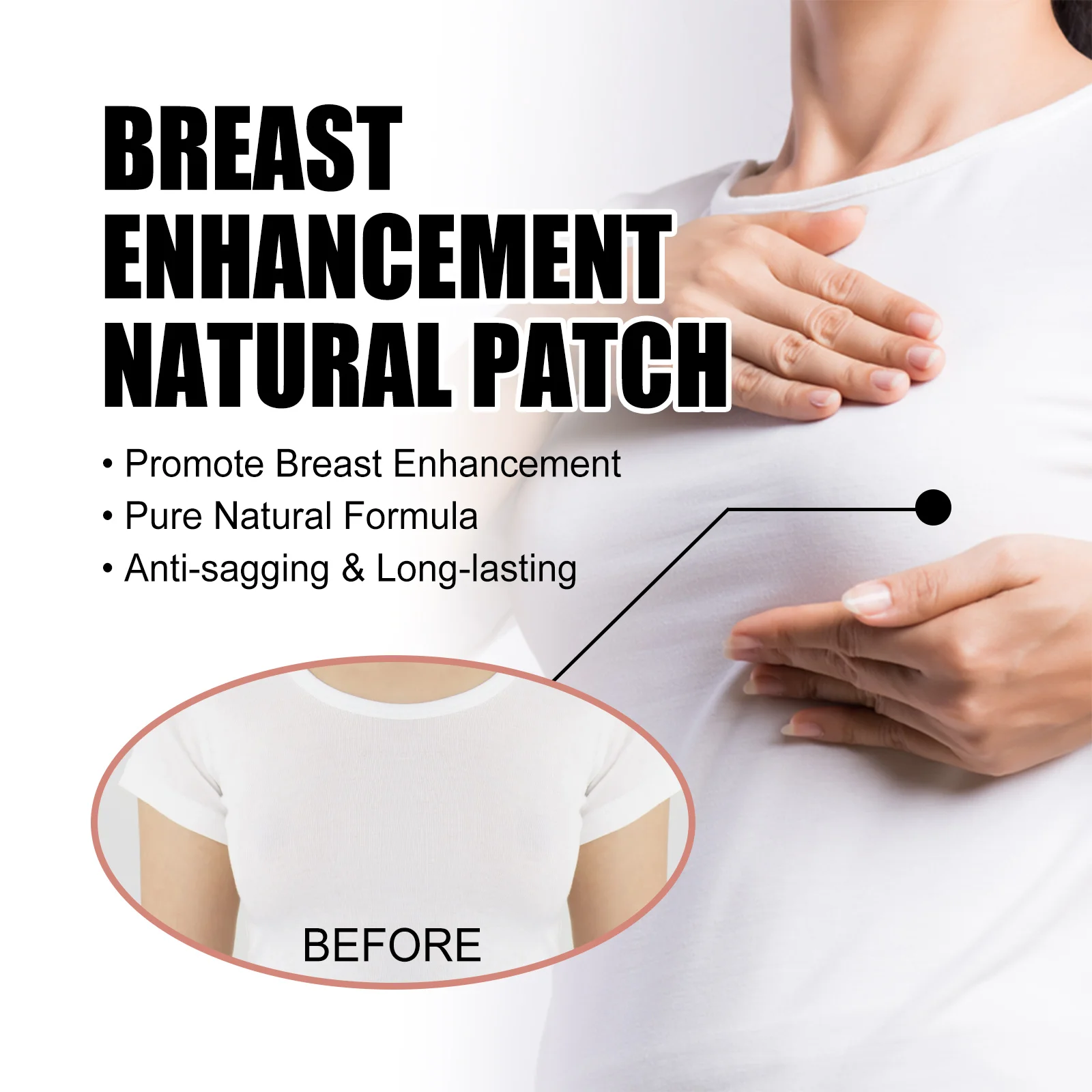 Anti-Sagging Breast Patches Enlargement Lifter Breast Richness Boobs Growth Increase Elasticity Plumping Firming Chest Care 4pcs