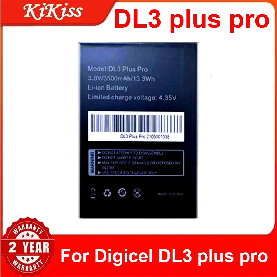 

3500Mah DL3 Plus Pro Mobile Phone Battery For Digicel Fast-Charging Premium