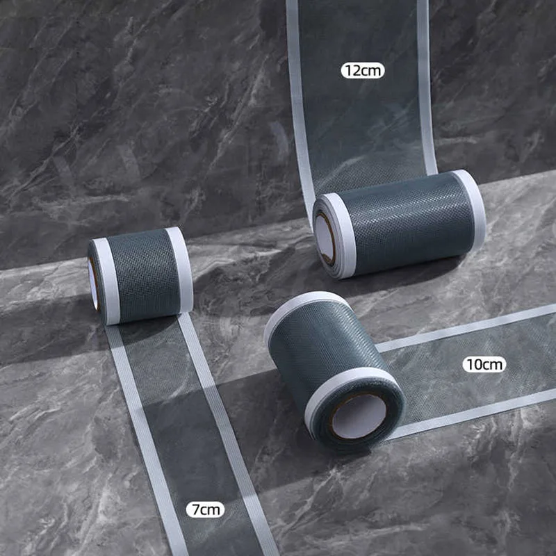 Rectangular Floor Drain Filter Strip Insect Proof Disposable Bathroom Toilet Hair Blocking Roll Packaging Drain Pipe Sticker