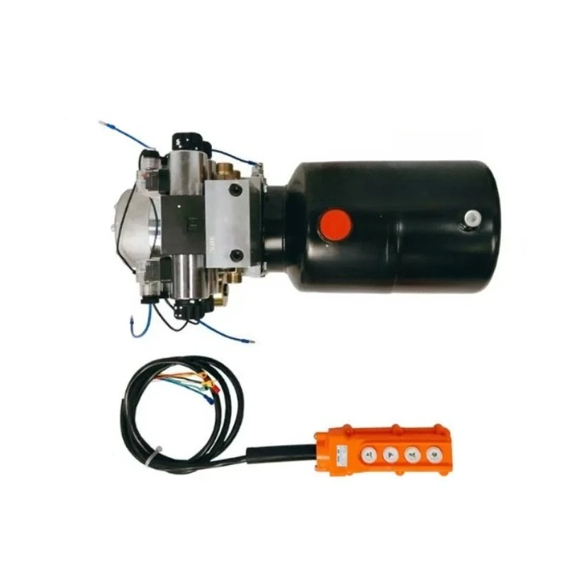 12V 24V Hydraulic Power Unit Assembly・Bidirectional Hydraulic Pump Station・6L Fuel Tank for Electric Lift Platform