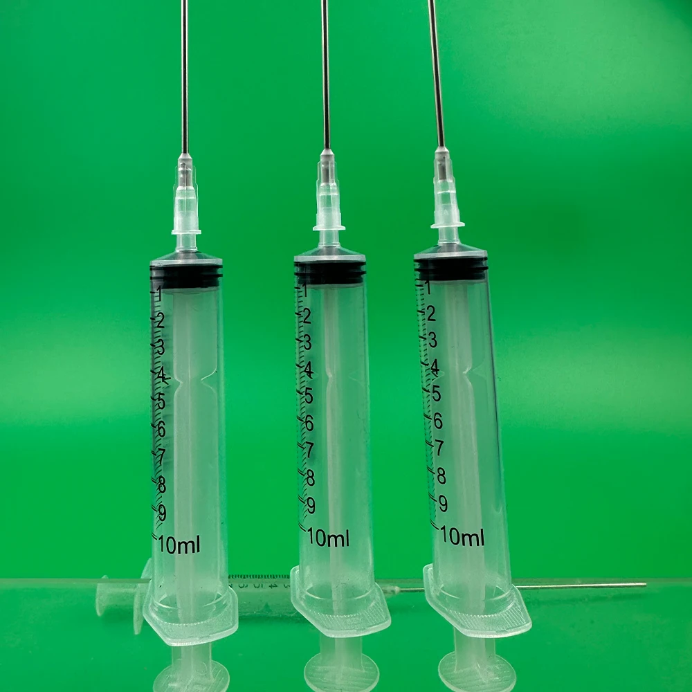 Add The Ink Tool 10ML Syringe Inkjet For Epson Canon Brother Hp Refilling Ink CISS Ink Cartridges With 10cm Long Needle