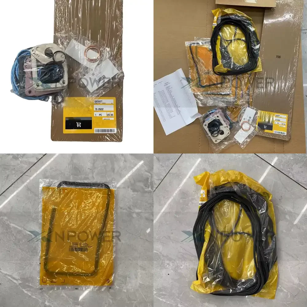 

2026 Hot Item Excavator Spare Parts 463-9319 7E-2632 Engine 3508 3512 3516 GASKET KIT 4639319 7E2632 for