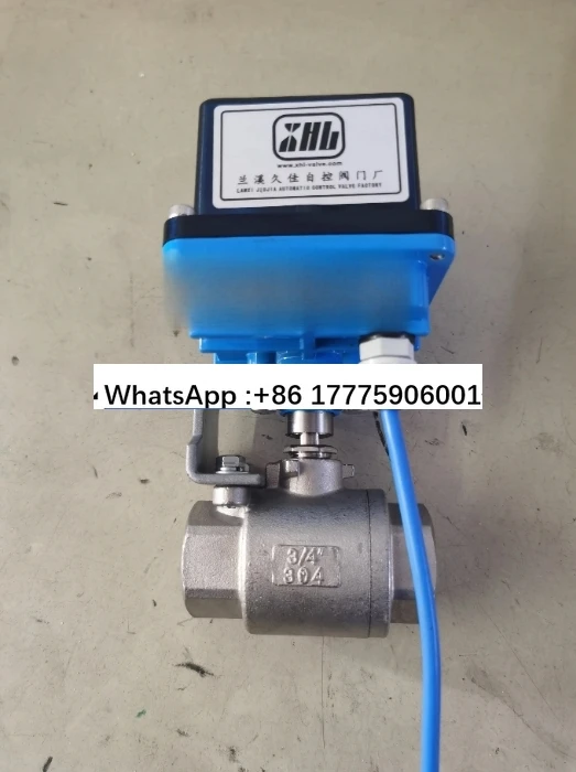 

Stainless steel 2000 type high-pressure 10mpa DN15 DN20 DN25 electric two-way ball valve XHL